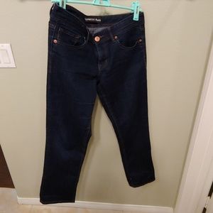 Express dark wash jeans
